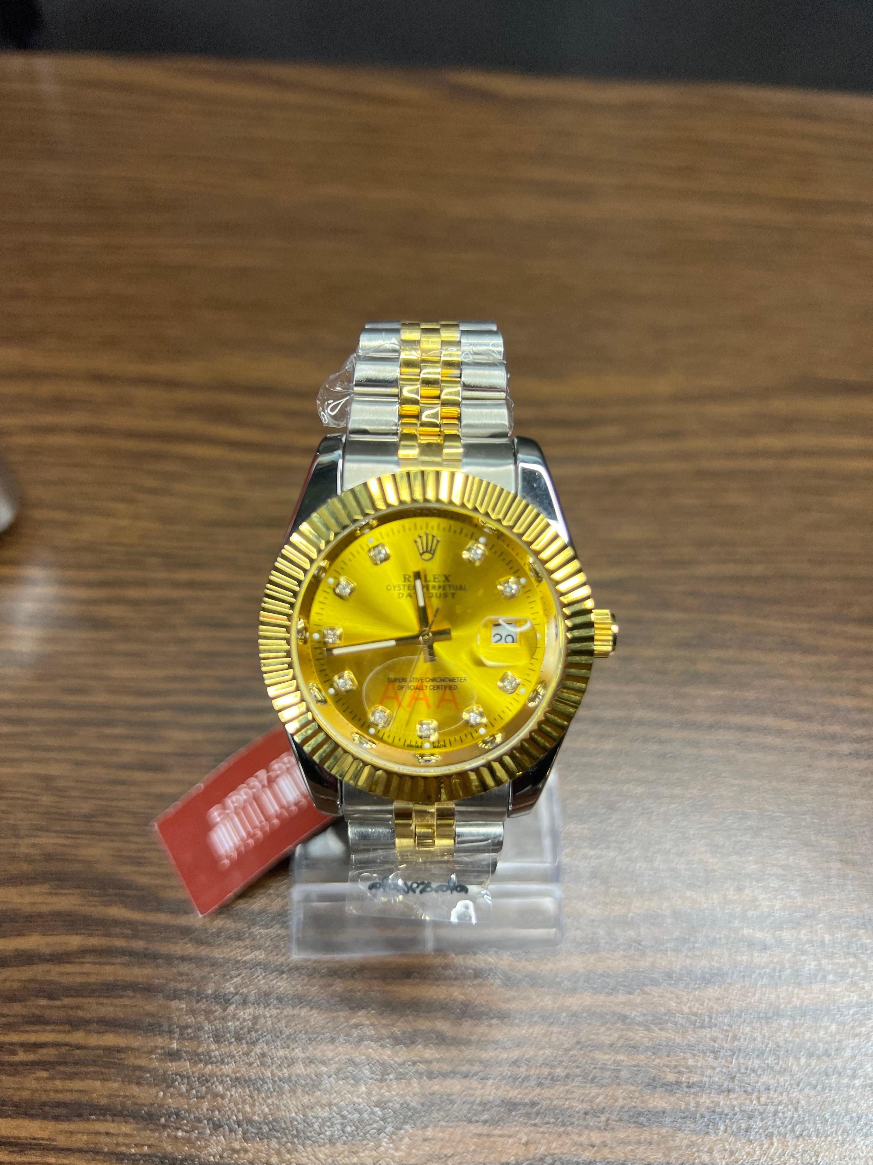Rolex Datejust Two-Tone Stainless Steel & Yellow Gold Watch