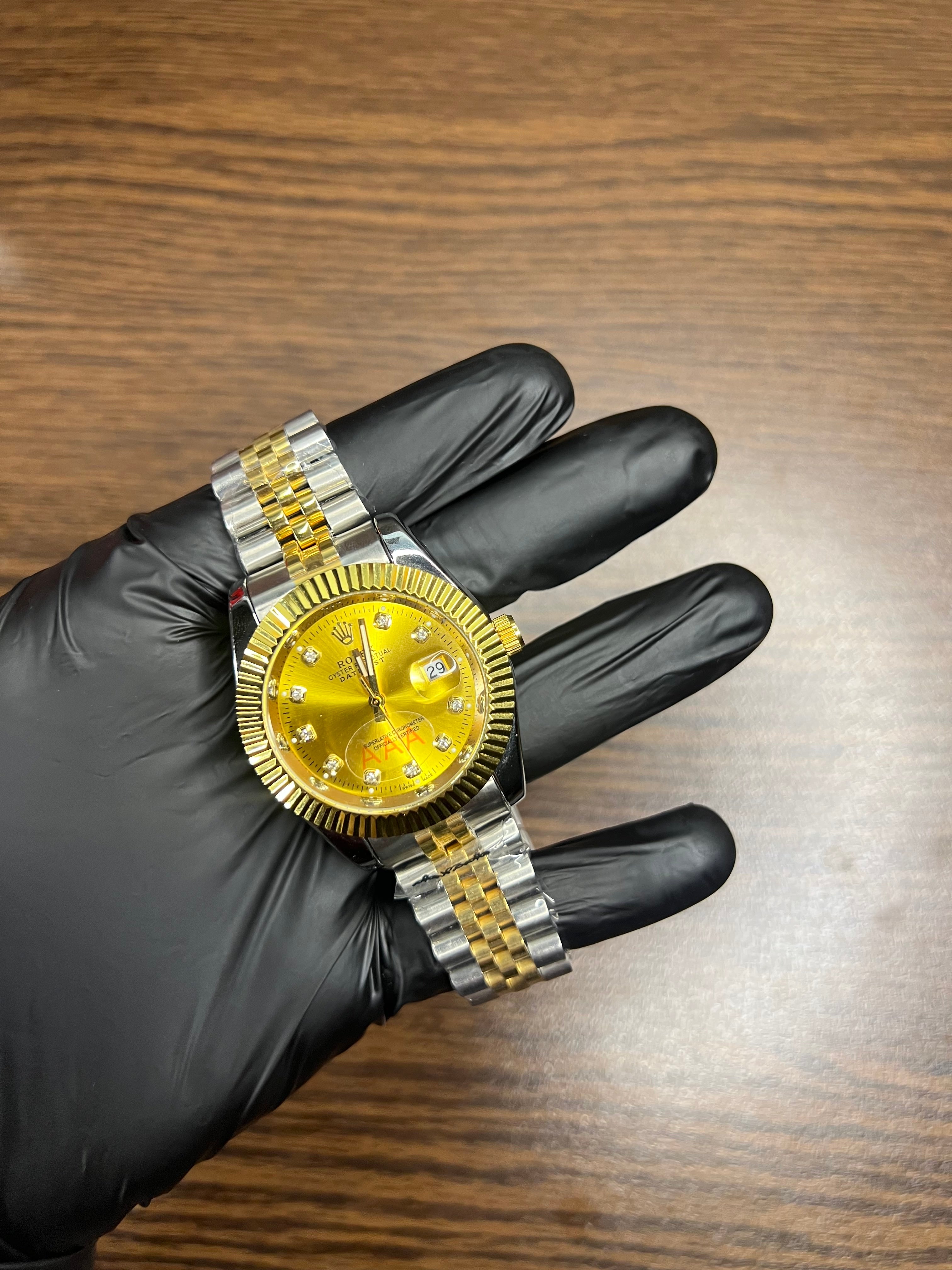 Rolex Datejust Two-Tone Stainless Steel & Yellow Gold Watch